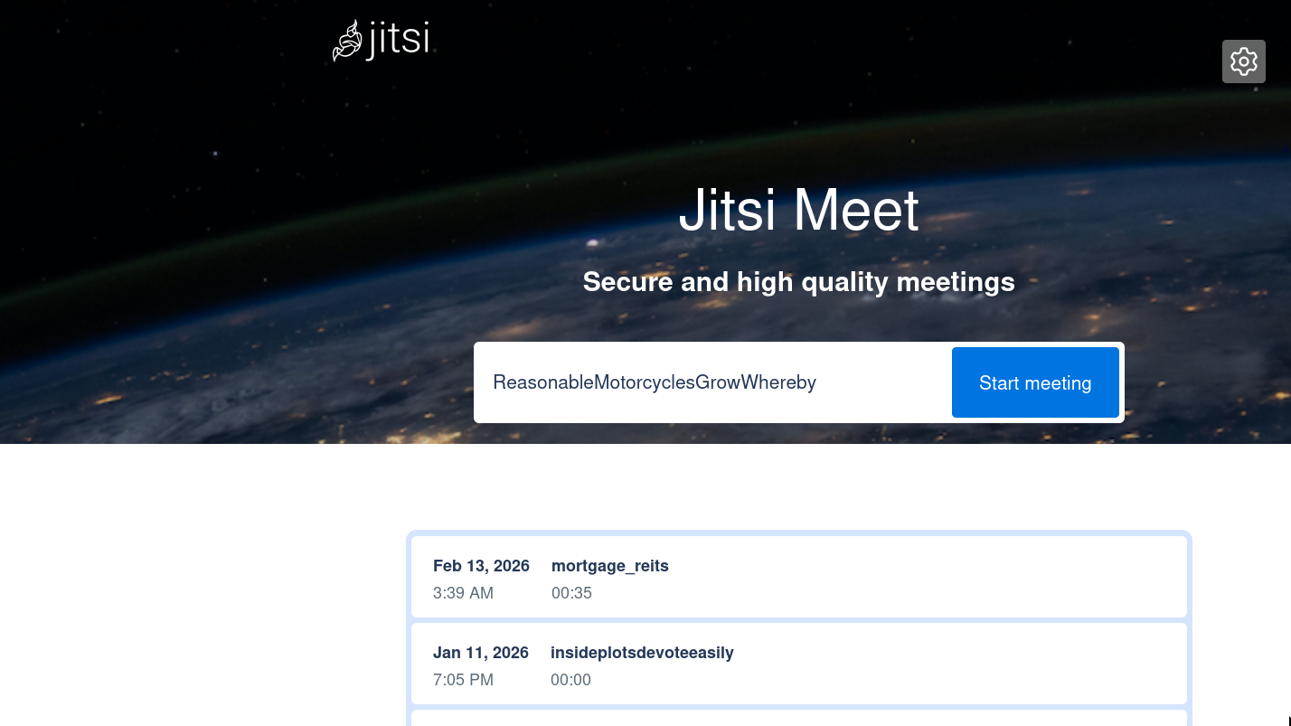 Jitsi Meet preview